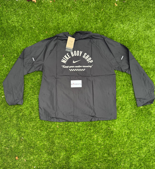 Nike Dri Fit Miler Running Jacket Black