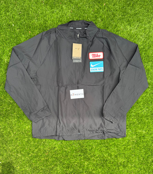 Nike Dri Fit Miler Running Jacket Black